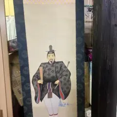 ショウ 真作日本画 国井幸雪「天神之神」天神様 菅原道真 絹本掛軸M789 m56073782994_1.jpg?1706875831