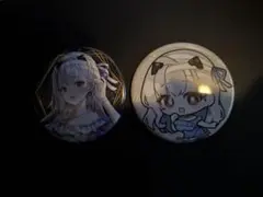 nikke ローソン　缶バッジセット　モダニア　2点セット