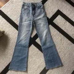 MOUSSY フレアデニム 24インチ