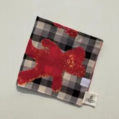 大判 ガーゼハンカチ　VivienneWestwood ベア　②