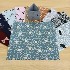 ★A785★ カットクロス/プリント生地/国産/25cm×25cm/10点