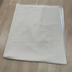 無印良品 洗いざらしの綿キルティングラグ 205✖️245 ライトベージュ