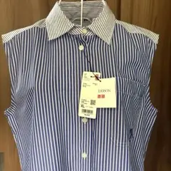 新品UNIQLO and JW ANDERSONストライプシャツワンピース XL