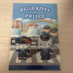 Hello Kitty ✖️ Police クリアファイル 女警Ver.