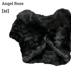Angel Rose レディース M ファージャケット FOX♡ラビット 黒