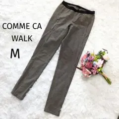 COMME CA WALK　スキニーパンツ　千鳥格子　ストレッチ　秋冬　4828