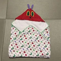 はらぺこあおむし フード付きおくるみ　ブランケット
