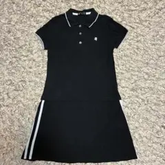 COMME CA ANGEL 黒　ワンピース　140 コムサエンジェル　半袖