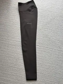 ダークグレー ハイウエスト ヨガパンツ
