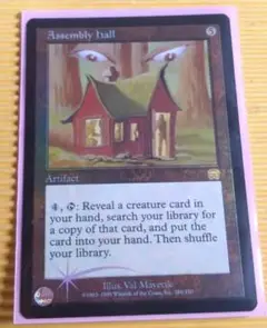 MTG【Foil】MMQ 集会場/Assembly Hall 英語