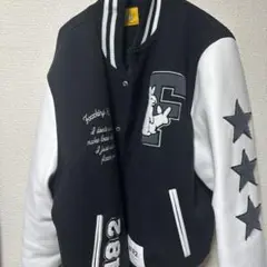 入手困難 Fxxking Rabbits スタジャン ブラック+fr2袋付き 入手困難 Fxxking Rabbits スタジャン ブラック+fr2袋付き