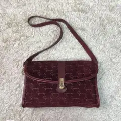 ジバンシー ショルダーバッグ スゥェード レザー