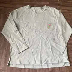 【美品】アイスクリーム刺繍 長袖カットソー 120cm no.144