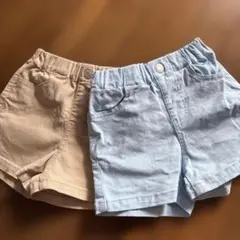 ショートパンツ　２枚セット