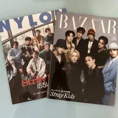 straykids nylon harper's bazaar 雑誌 付録付き