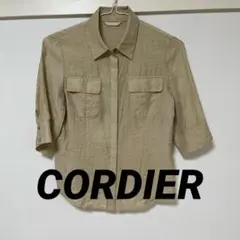 CORDIER コルディア　ラメ入りベージュ 40サイズ