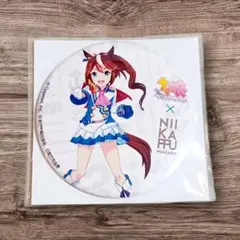 ウマ娘　缶バッジ　プリティーダービー　トウカイテイオー　新冠町観光協会