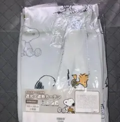 スヌーピー　遮光・遮熱カーテン 2枚組 100×200cm