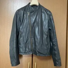 ヒステリックグラマー ライダースジャケット レザージャケット ゴートレザー