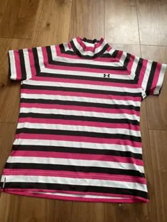 Under Armour ストライプハイネックシャツ