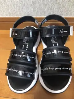 Moonstar サンダル 21.0 ブラック