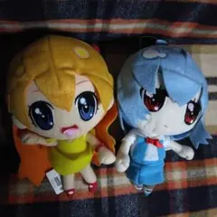 ぷちえゔぁ　エヴァンゲリオン アスカ 　ペンペン　ボールチェーン付ぬいぐるみ エヴァンゲリオンシリーズ ふわぷち Mぬいぐるみ“アスカ