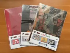 【未開封】化物語×偽物語　一番くじ　クリアファイル3種＋おまけ