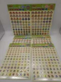 妖怪ウォッチ　ステップアップシール　3種類×2　ごほうびシール新品未使用未開封b