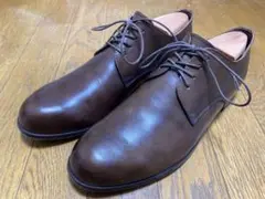 PADRONE ダービープレーントゥシューズ ブラウン サイズ41