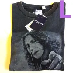 L 新品 タグ付 GU ハリーポッター Tシャツ ダークグレー MOVIE 映画