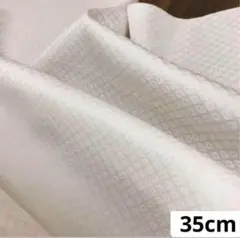 516 お値打ち品！正絹はぎれ 少しクリームより系 模様織柄生地 35cm