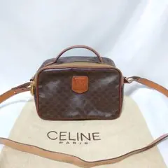 CELINE マカダム柄 ショルダーバッグ ポシェット