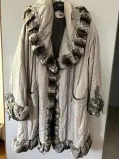 FENDI チンチラ毛皮 シルクコート ミンクセーブル等好きな方にもおすすめ