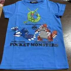 ポケモン　Tシャツ レックウザ、カイオーガ、グラードン サイズ110　新品未使用