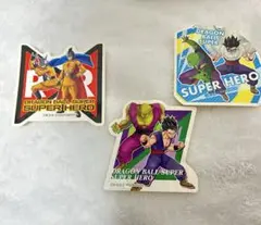 ドラゴンボール超スーパーヒーロー ステッカー3枚セット