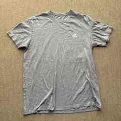 adidas グレー Tシャツ XL
