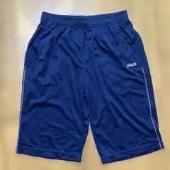 FILA フィラ　ハーフパンツ　トレーニングパンツ　短パン　ネイビー