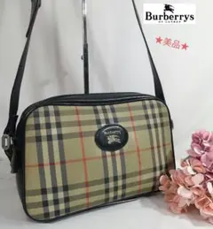 BURBERRYS バーバリー ショルダーバッグ ノバチェック シャドーホース