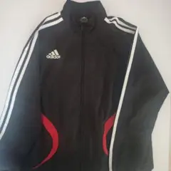 adidas ジャンパー 150cm 黒/赤