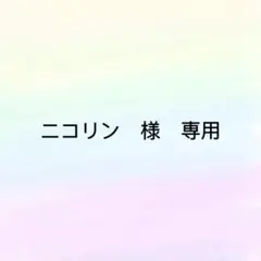 ニコリン 様 専用