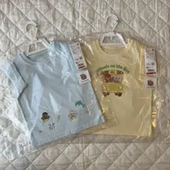 ユニクロ　80サイズ　半袖Tシャツ　2着セット　cocomelon