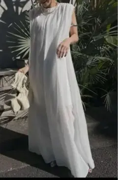 【美品】MEDI 2WAY CURTAIN ROMPERS　アメリヴィンテージ Ameri（アメリ）の「MEDI 2WAY CURTAIN ROMPERS（ワンピース