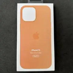 マリーゴールド　iPhone13 シリコーン アップル　Apple 純正　新品