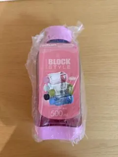 【新品・未使用】BLOCK STYLE アクアボトル 500ml ピンク