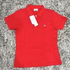 【新品・未使用】ラコステ　半袖ポロシャツ　ピンク LACOSTE
