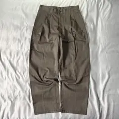 00s~ LEE メキシコ製 ツータック ワイド チノパンツ ライトブラウン