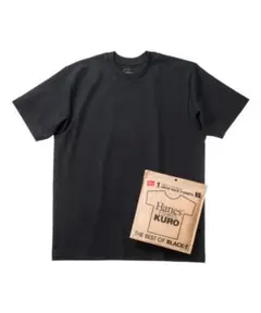 Hanes Kuro ブラック Tシャツ