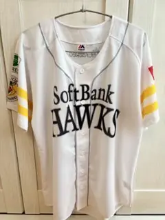 SoftBank Hawks 白のキセキ2024ユニフォーム Lサイズ