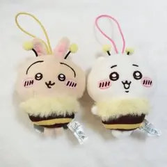 セブンイレブン限定 ハチさんぬいぐるみ ちいかわ うさぎ 2点セットマスコット⑤