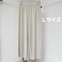 新品 SUREVEプリーツパンツ Ｌサイズ アベイル